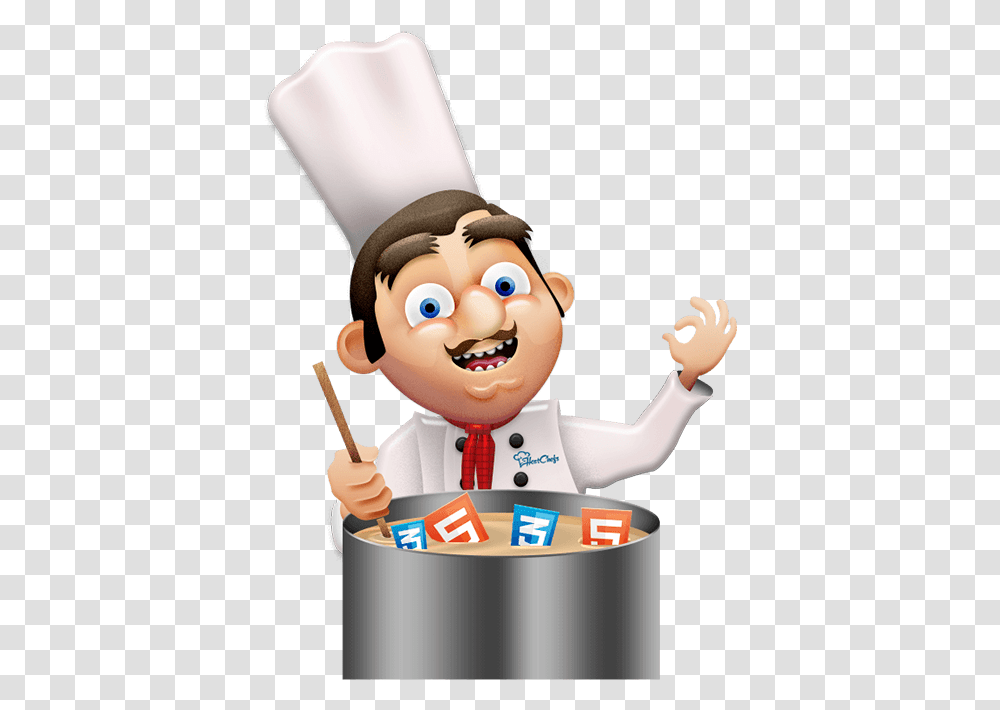 Cartoon, Chef, Toy Transparent Png