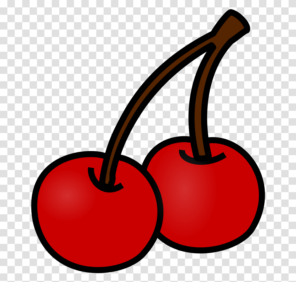 Cartoon Cherry, Plant, Fruit, Food, Shovel Transparent Png