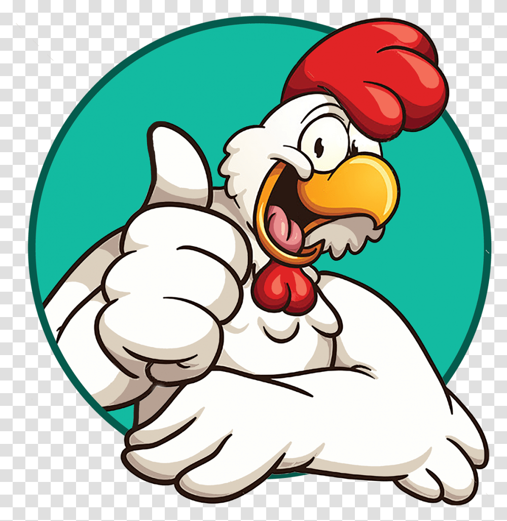 Cartoon Chicken Vector Vector Chicken Cartoon, Hand, Animal, Painting, Bird Transparent Png