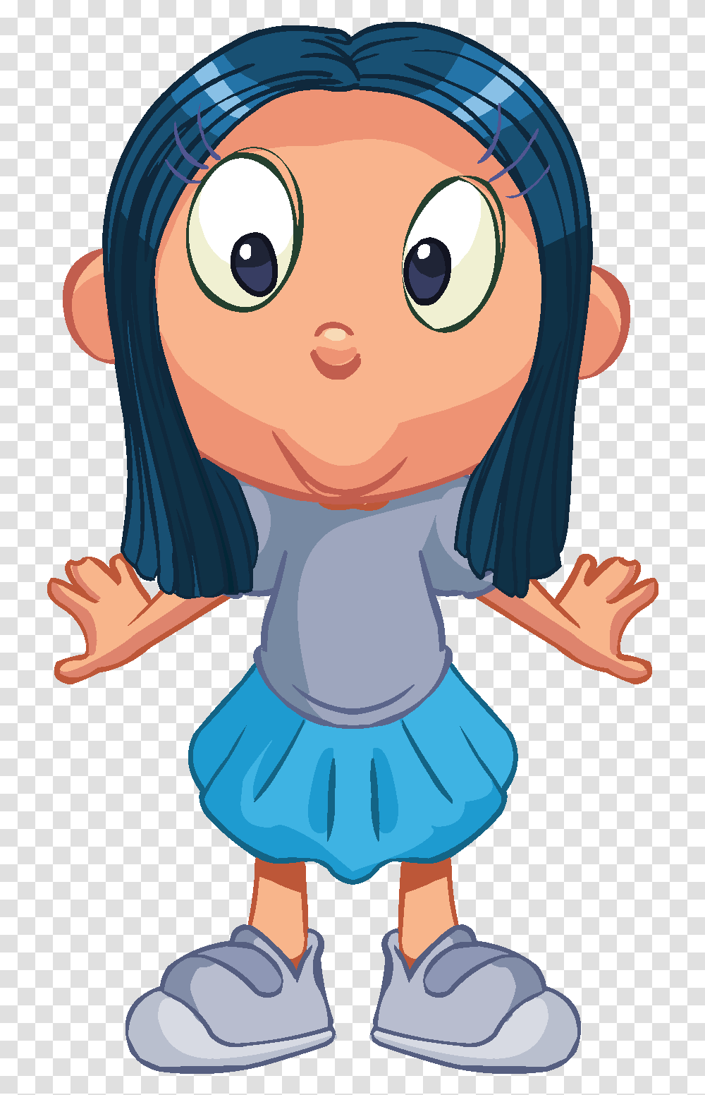 Cartoon Children Kids People 10 Download Vector Trastorno Deficit De Atencion E Hiperactividad, Toy, Drawing, Girl, Female Transparent Png