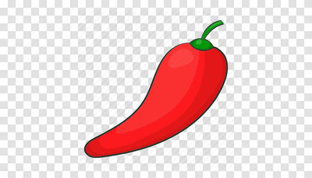 Cartoon Chili Chilli Food Pepper Realistic White Icon, Plant, Vegetable, Bell Pepper Transparent Png