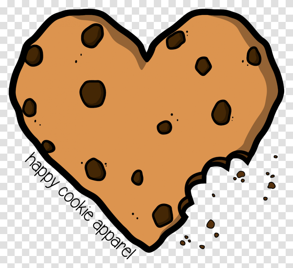 Cartoon Chocolate Chip Cookies, Food, Biscuit, Sweets, Confectionery Transparent Png