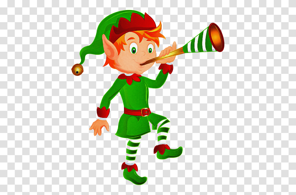 Cartoon Christmas Christmas Elf For Christmas Christmas Elf, Toy, Person Transparent Png
