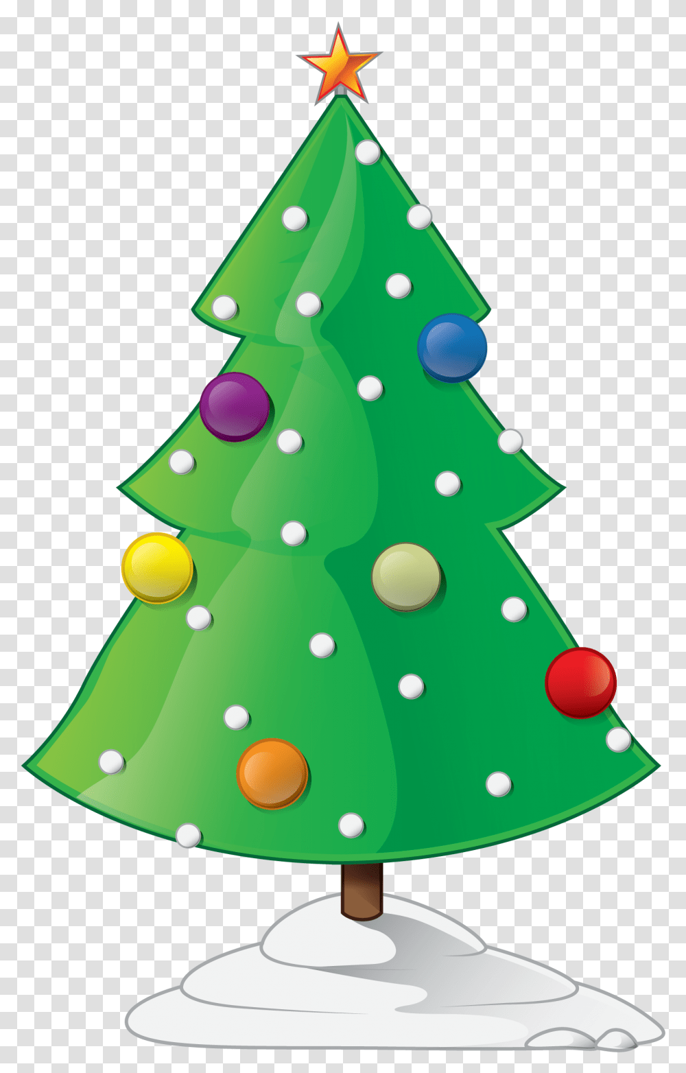 Cartoon Christmas Ornament Green Christmas Tree Outline, Plant, Star Symbol, Triangle Transparent Png