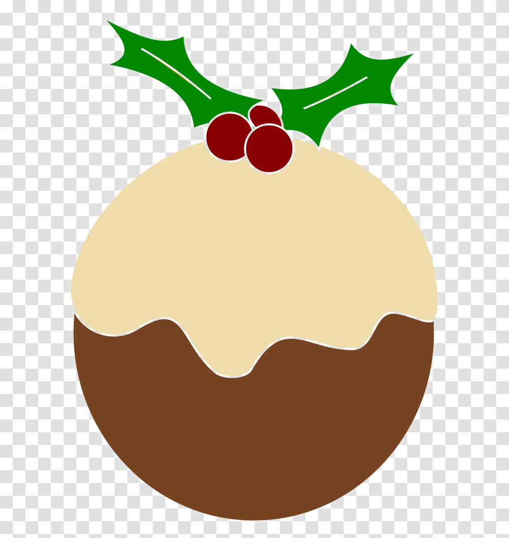 Cartoon Christmas Pudding, Plant, Food, Fruit, Produce Transparent Png