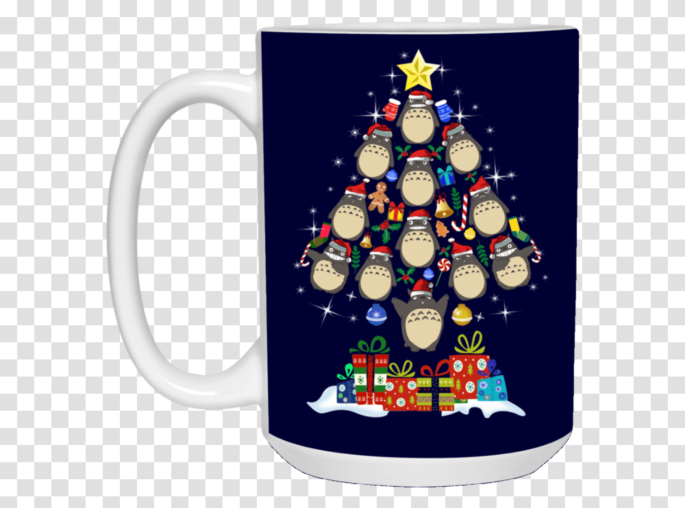 Cartoon Christmas Tree Famous Anime Cartoon Christmas Christmas Day, Coffee Cup, Latte, Beverage, Drink Transparent Png