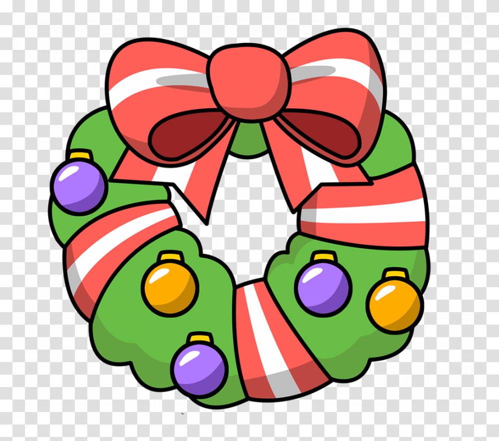 Cartoon Christmas Wreath Clip Art, Dynamite, Bomb, Weapon, Weaponry Transparent Png