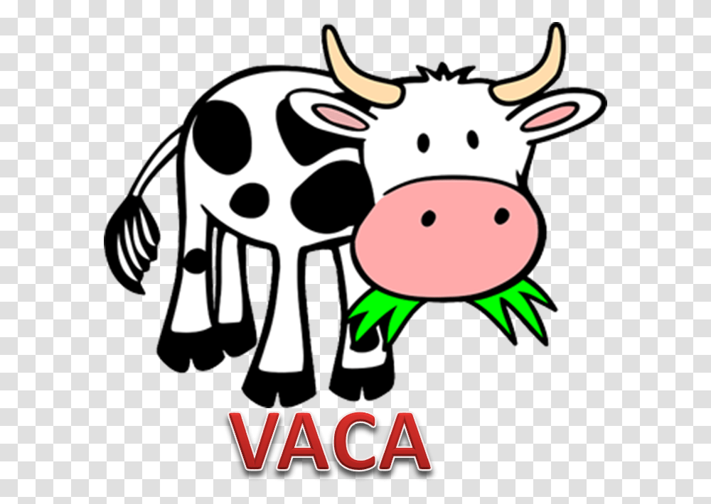 Cartoon Clip Art Cow, Cattle, Mammal, Animal, Dairy Cow Transparent Png