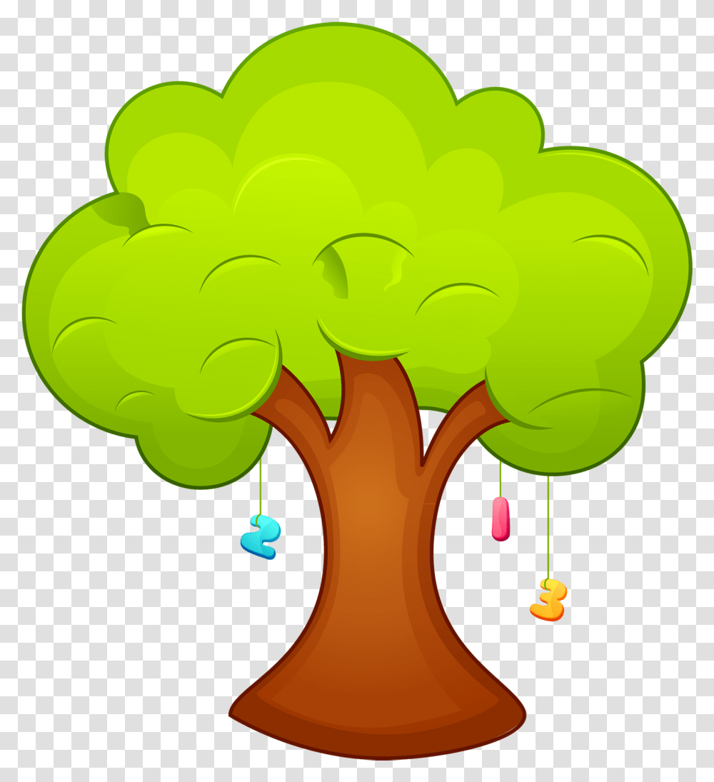 Cartoon Clip Art Cute Cartoon Tree, Plant, Text, Hand, Graphics Transparent Png