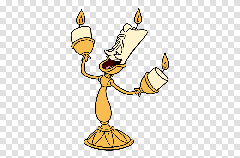 Cartoon Clipart Belle Mrs Potts Lumiere Beauty, Lamp, Light Transparent Png