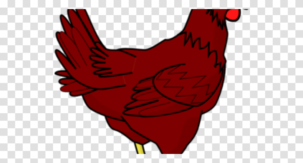 Cartoon Clipart Hen Hen Clipart, Poultry, Fowl, Bird, Animal Transparent Png