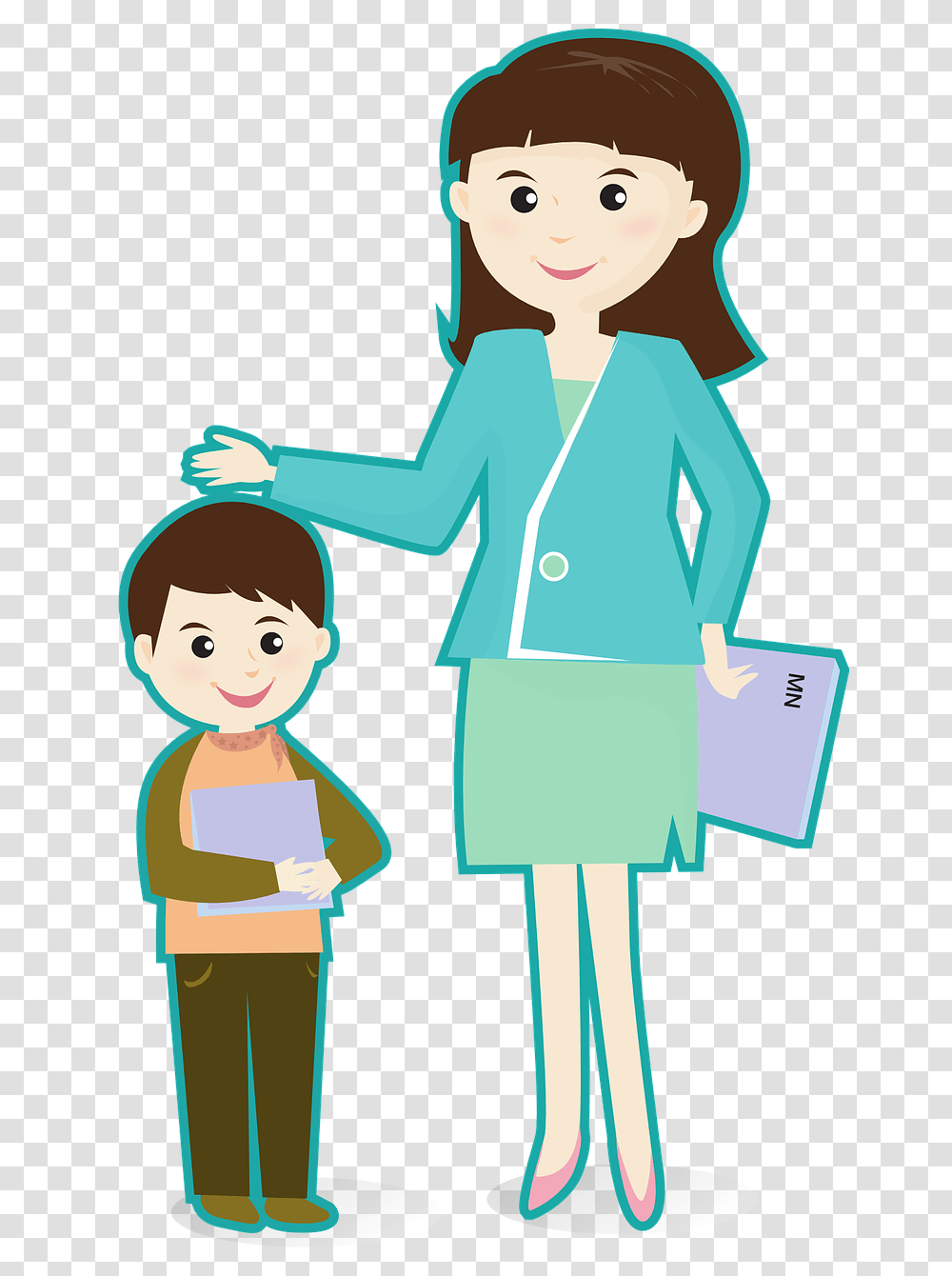 Cartoon Clipart Teacher, Person, Female, Doctor, Nurse Transparent Png