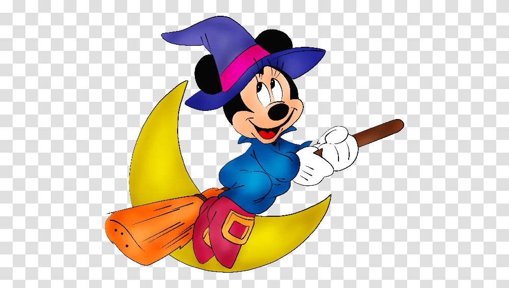 Cartoon Clipart Tweety Pluto Daffy Duck Mensagem De Boa Halloween Minnie Mouse, Person, Human, Performer, People Transparent Png