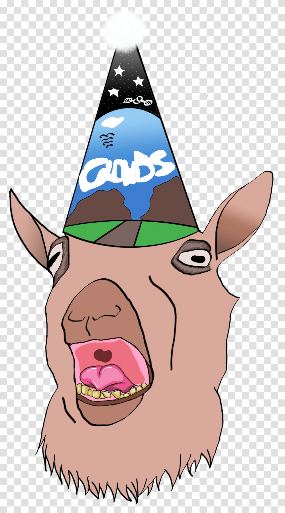 Cartoon, Apparel, Party Hat, Mouth Transparent Png