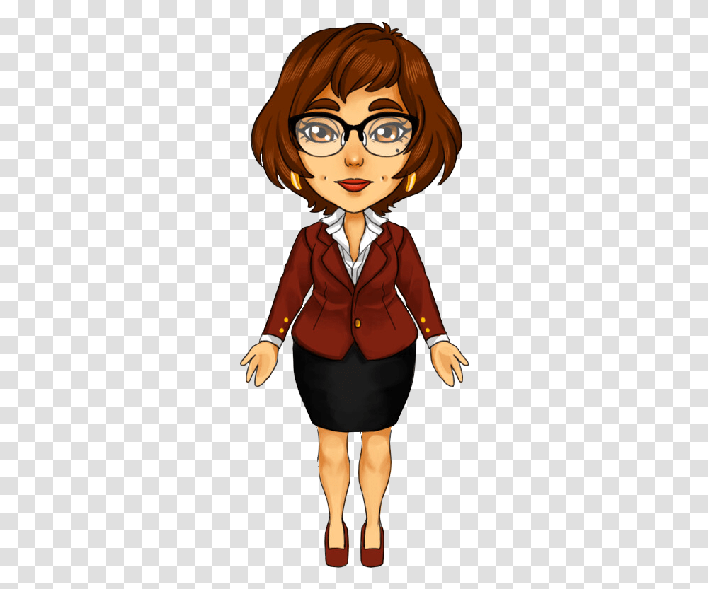 Cartoon, Person, Coat, Jacket Transparent Png