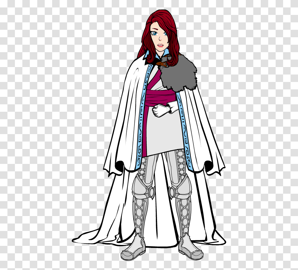 Cartoon, Person, Fashion, Robe Transparent Png