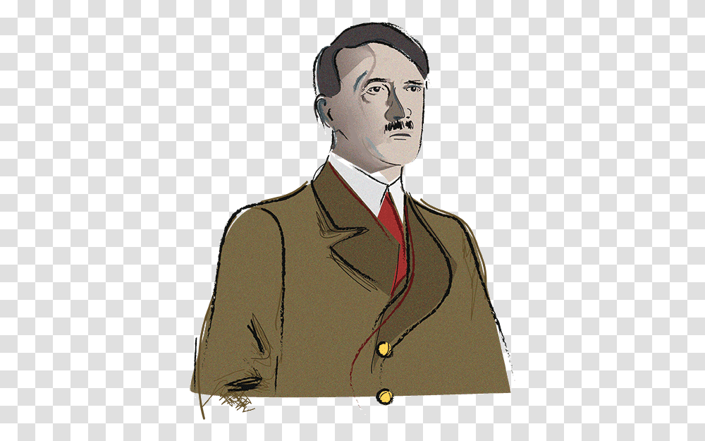 Cartoon, Person, Suit, Overcoat Transparent Png