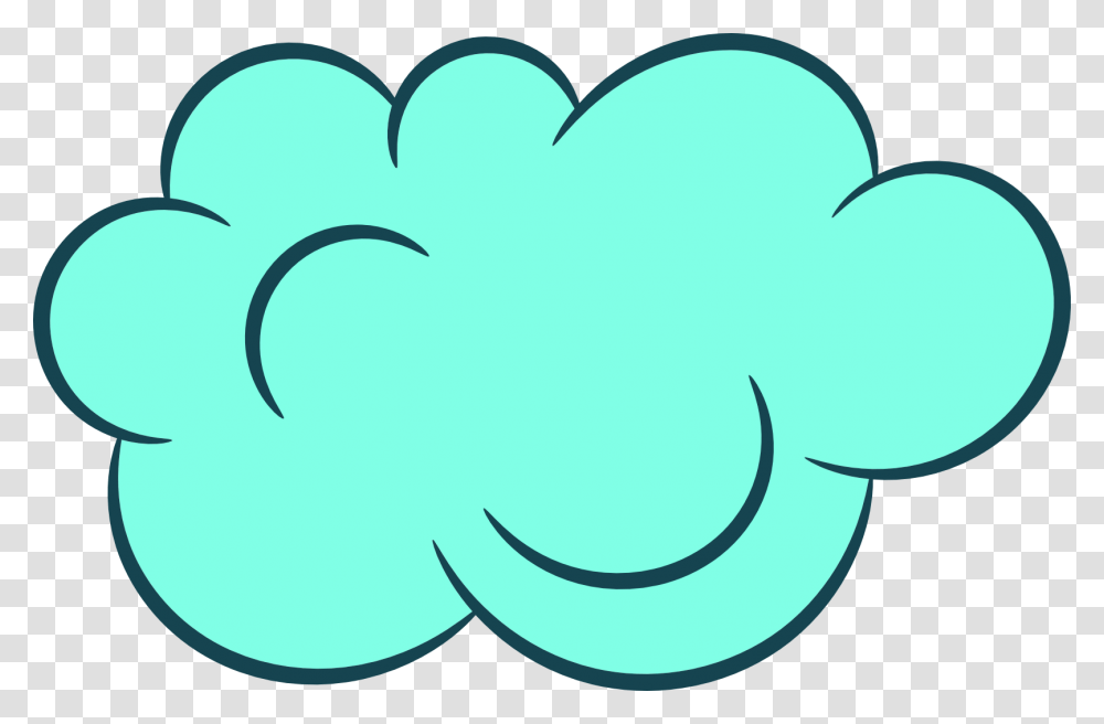 Cartoon Clouds Clip Art, Text, Label, Symbol, Pillow Transparent Png