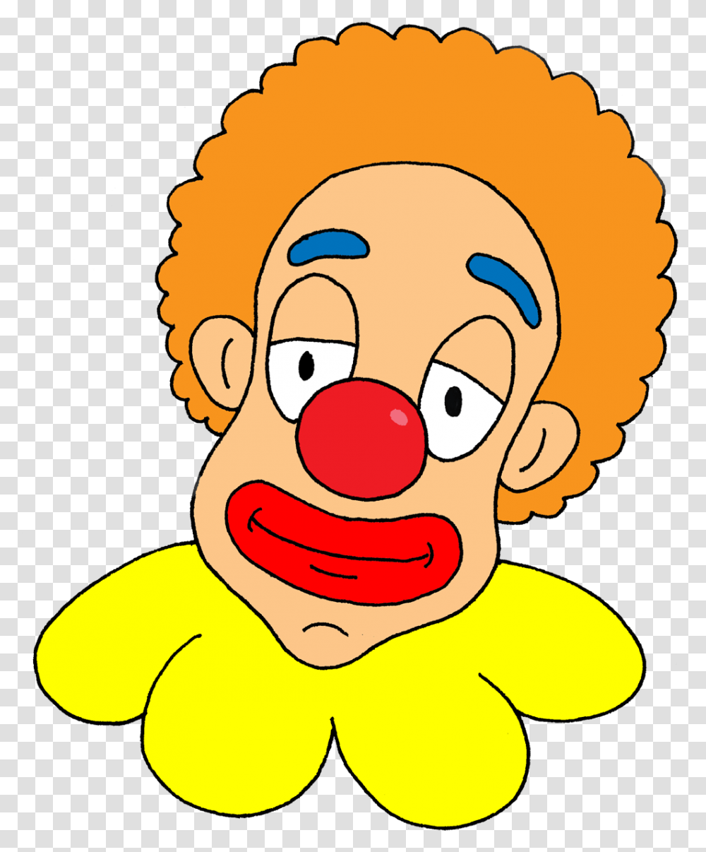 Cartoon Clown Face Clipart Best Clown Face, Performer Transparent Png