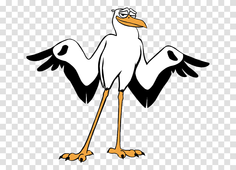 Cartoon Co Amp Coloring Pages Storks Movie, Animal, Bird, Bow, Dodo Transparent Png
