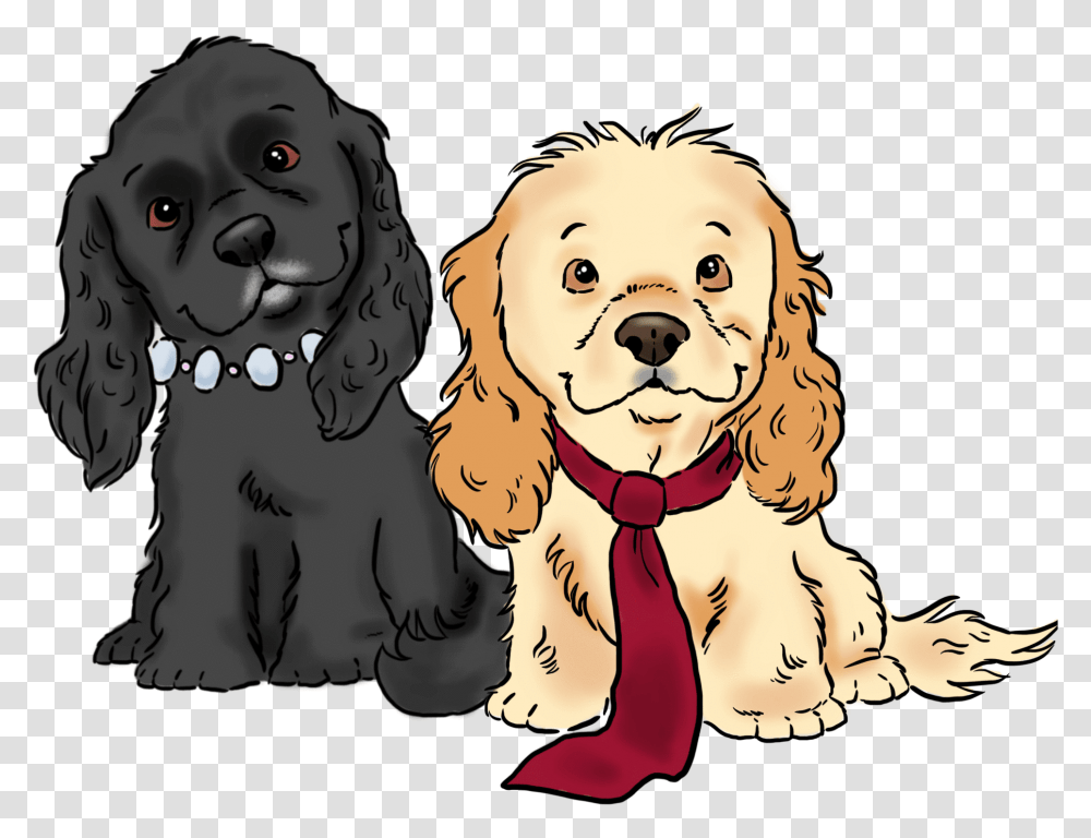 Cartoon Cocker Spaniel, Dog, Pet, Canine, Animal Transparent Png