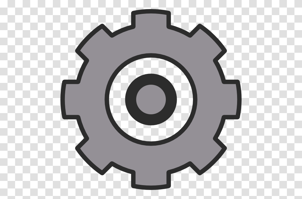 Cartoon Cog Clip Art, Machine, Gear Transparent Png