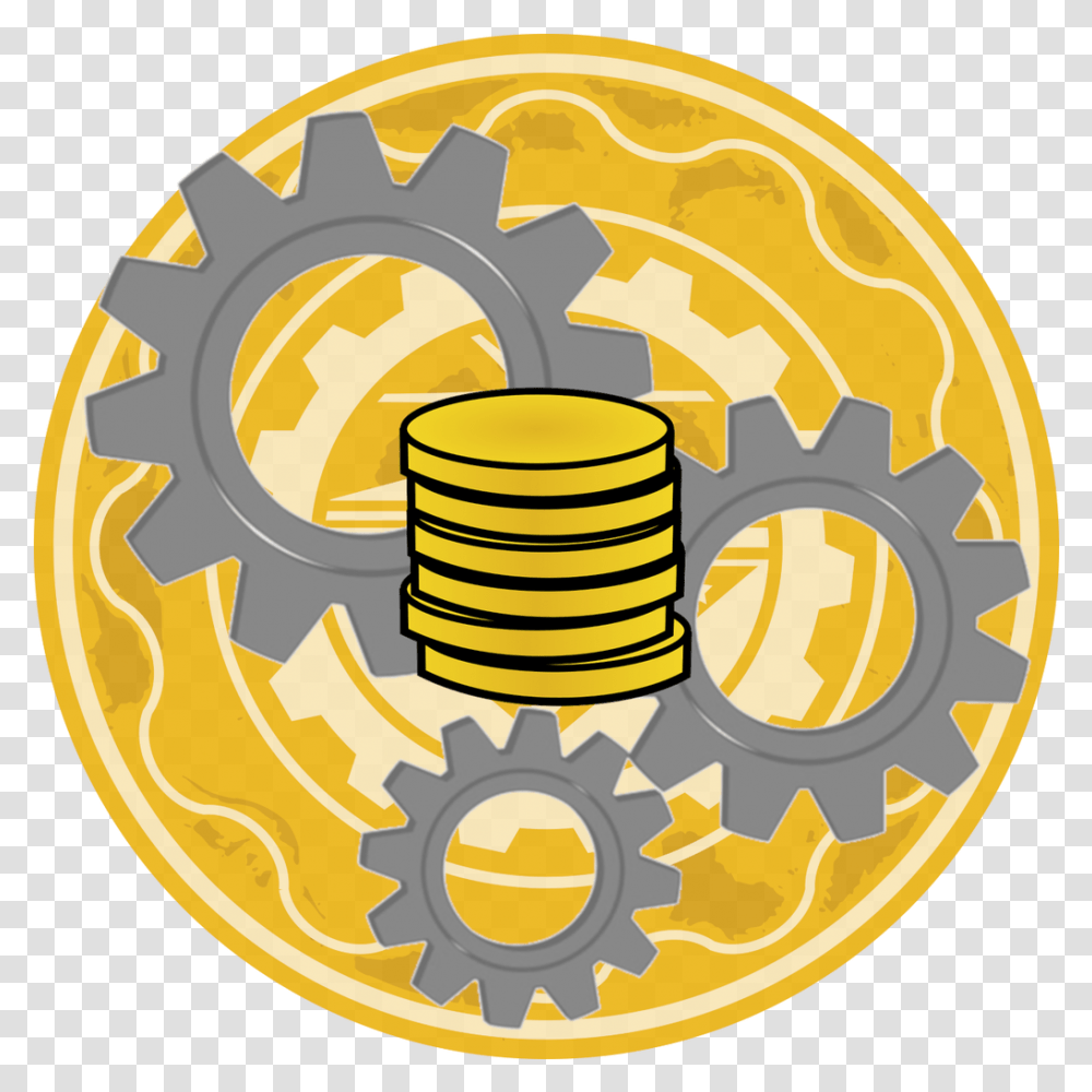 Cartoon Coin Cartoon Coin Background, Money, Wheel, Machine, Gold Transparent Png