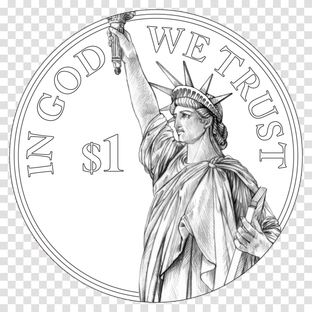 Cartoon, Coin, Money, Person, Human Transparent Png