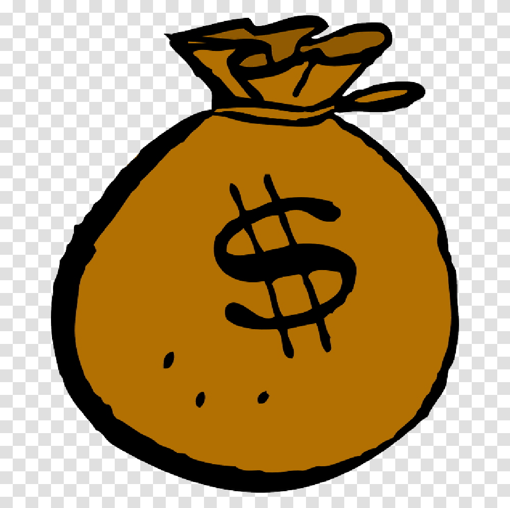 Cartoon Coin, Sack, Bag, Tennis Ball Transparent Png