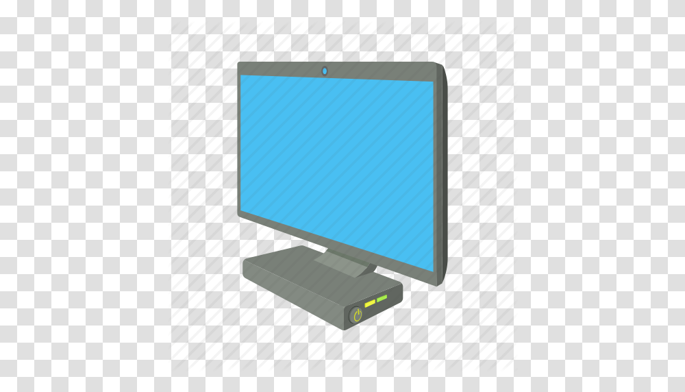 Cartoon Computer Display Pc Screen Technology Wide Icon, Electronics, Monitor, Desktop, LCD Screen Transparent Png