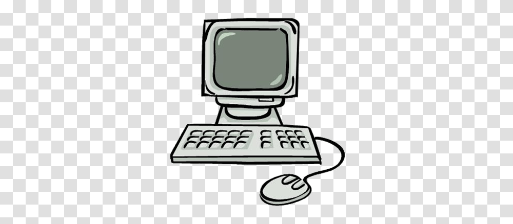 Cartoon Computer Image, Electronics, Pc, Desktop, Computer Hardware Transparent Png