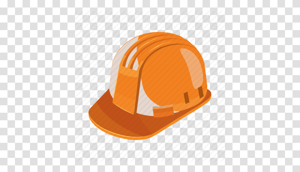 Cartoon Construction Hat Helmet Industrial Work Worker Icon, Apparel, Hardhat, Sombrero Transparent Png