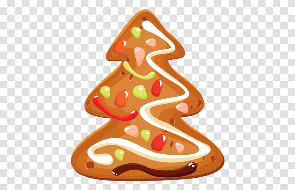 Cartoon Cookie Christmas Cookies Clipart Hd Download Christmas Cookie Clipart, Birthday Cake, Dessert, Food, Sweets Transparent Png