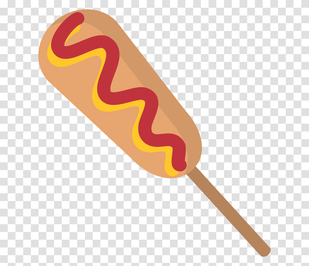 Cartoon Corn Dog, Food, Ketchup, Candy, Lollipop Transparent Png