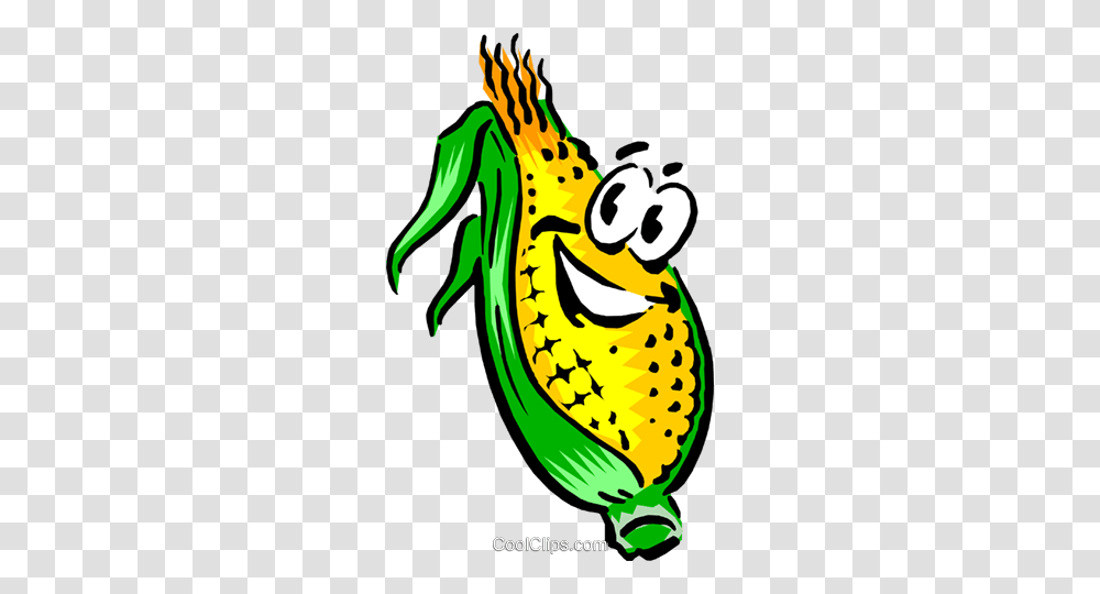 Cartoon Corn Royalty Free Vector Clip Art Illustration, Plant, Dragon, Food, Photography Transparent Png