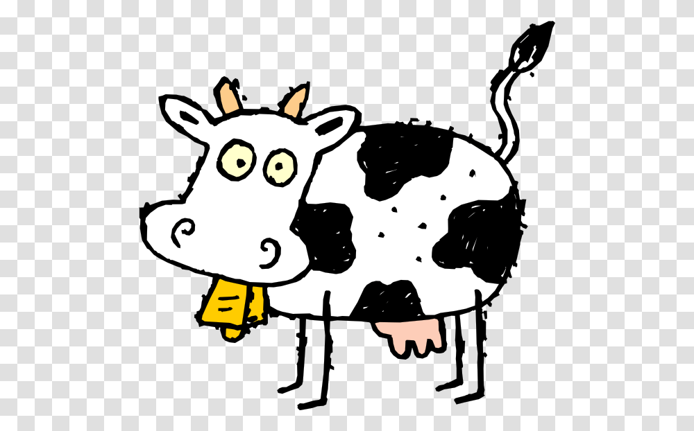Cartoon Cow Clip Art, Cattle, Mammal, Animal, Dairy Cow Transparent Png
