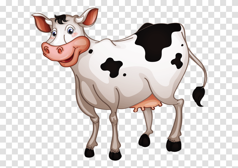 Cartoon Cow Cow Clipart, Cattle, Mammal, Animal, Dairy Cow Transparent Png