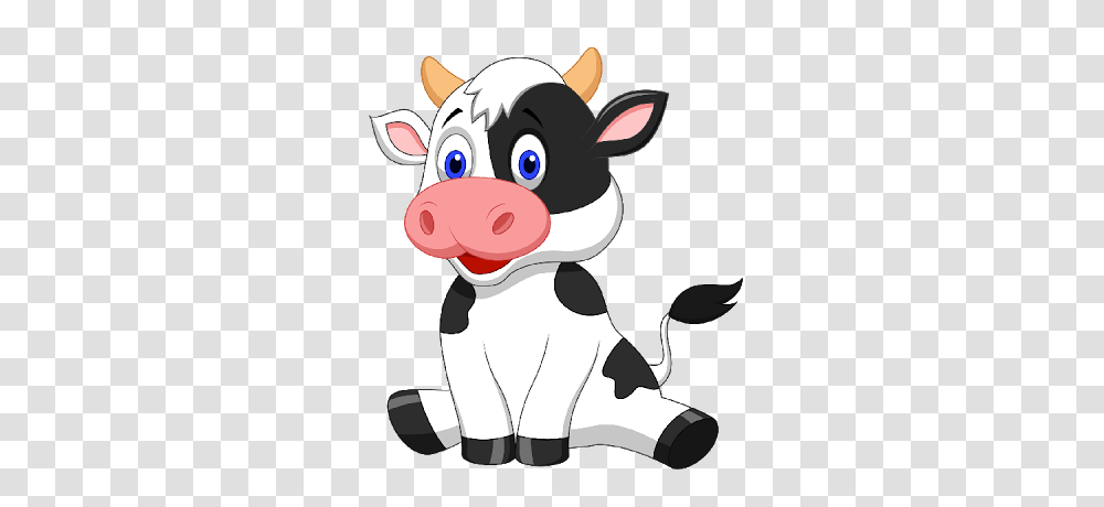 Cartoon Cow Drawing Cute Cartoon Cows Cute Cartoon Farmyard Cows, Toy, Mammal, Animal, Cattle Transparent Png
