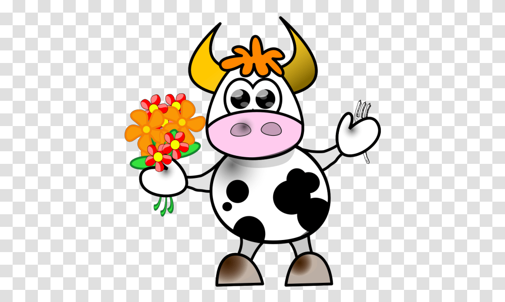 Cartoon Cows Drinking Beer, Mammal, Animal Transparent Png