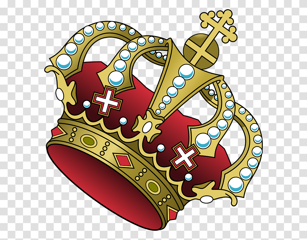 Cartoon Crown Clipart Tilted Crown Clipart, Jewelry, Accessories, Accessory Transparent Png