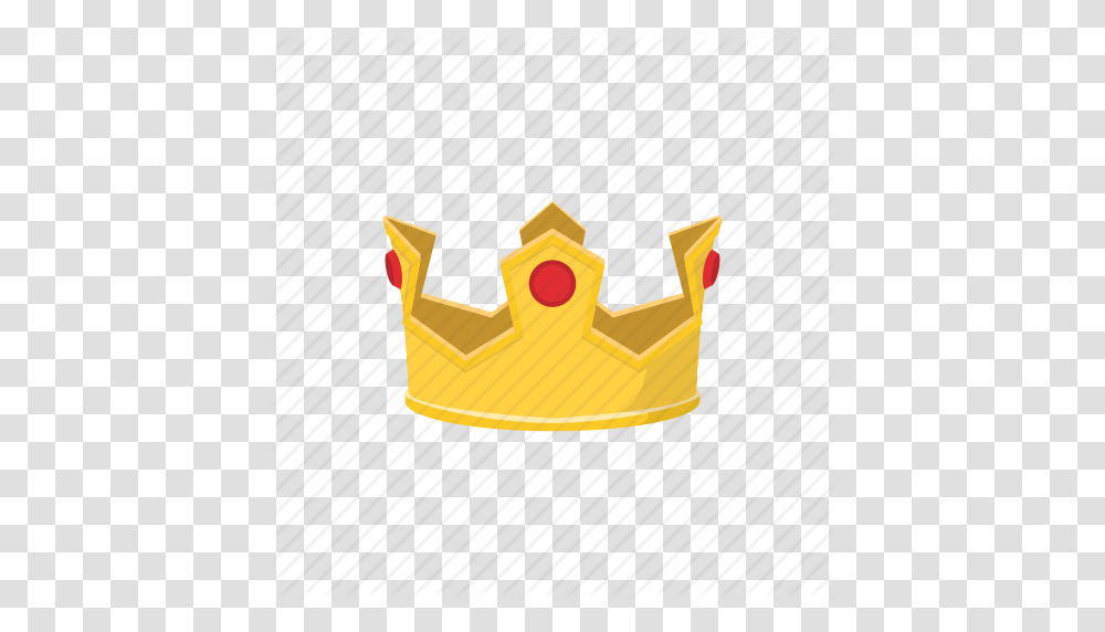 Cartoon Crown Golden King Queen Royal Ruby Icon, Jewelry, Accessories, Accessory, Toy Transparent Png