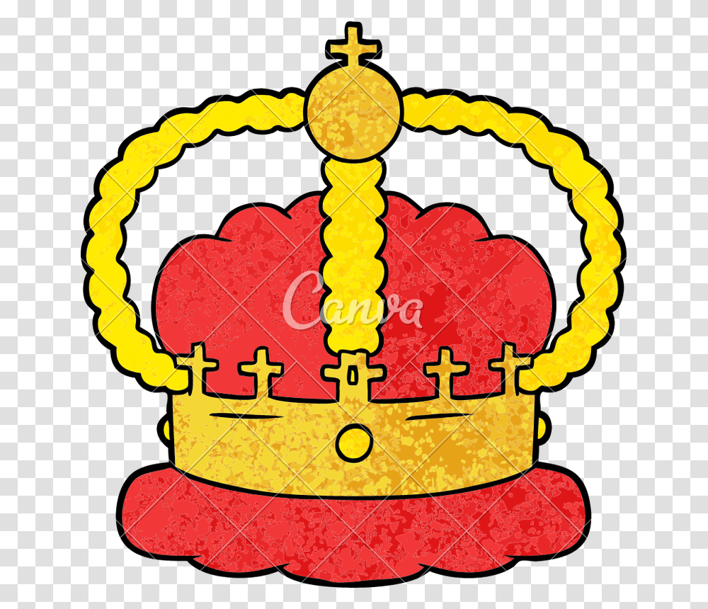 Cartoon Crown Vector Illustration, Jewelry, Accessories, Accessory Transparent Png