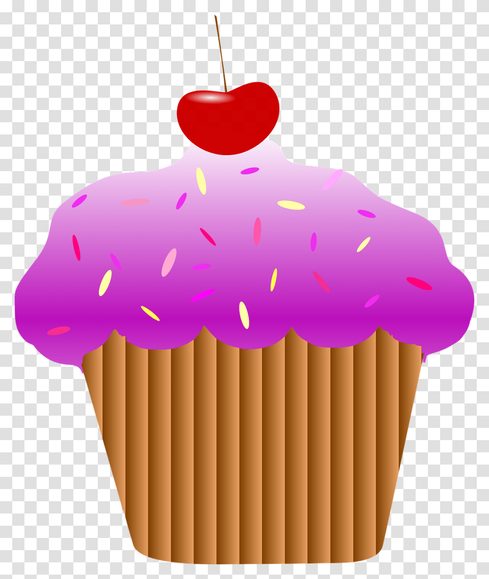 Cartoon Cupcakes, Cream, Dessert, Food, Creme Transparent Png