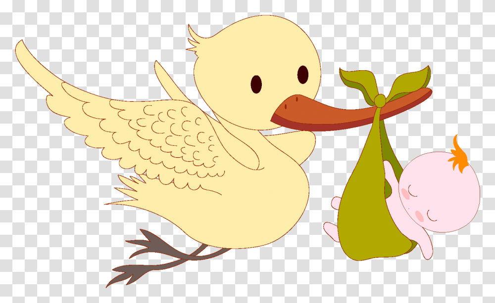 Cartoon Cute Bird Baby Element Illustration, Animal, Beak, Fish, Kiwi Bird Transparent Png