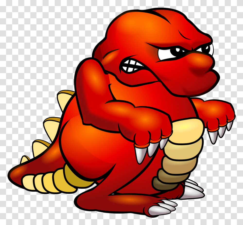 Cartoon Cute Disney Halloween Monster Secret Maryo Red Clipart Monster, Animal, Reptile, Sea Life, Amphibian Transparent Png