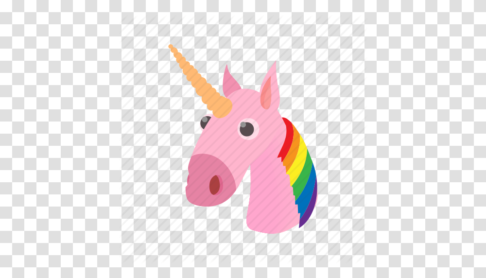 Cartoon Cute Horse Lgbt Love Rainbow Unicorn Icon, Aardvark, Wildlife, Mammal, Animal Transparent Png