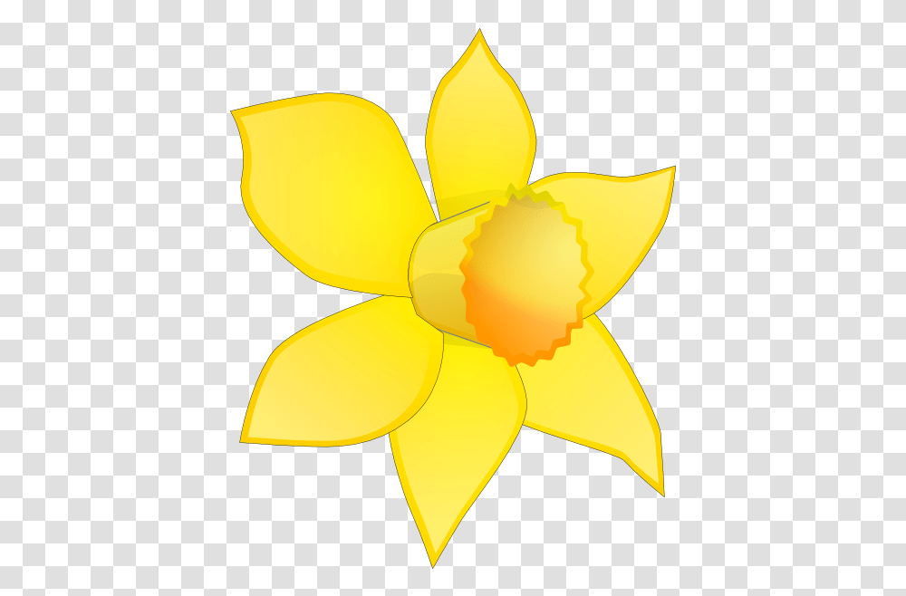 Cartoon Daffodil Flower Flower Cartoon Daffodils, Plant, Blossom, Lamp Transparent Png