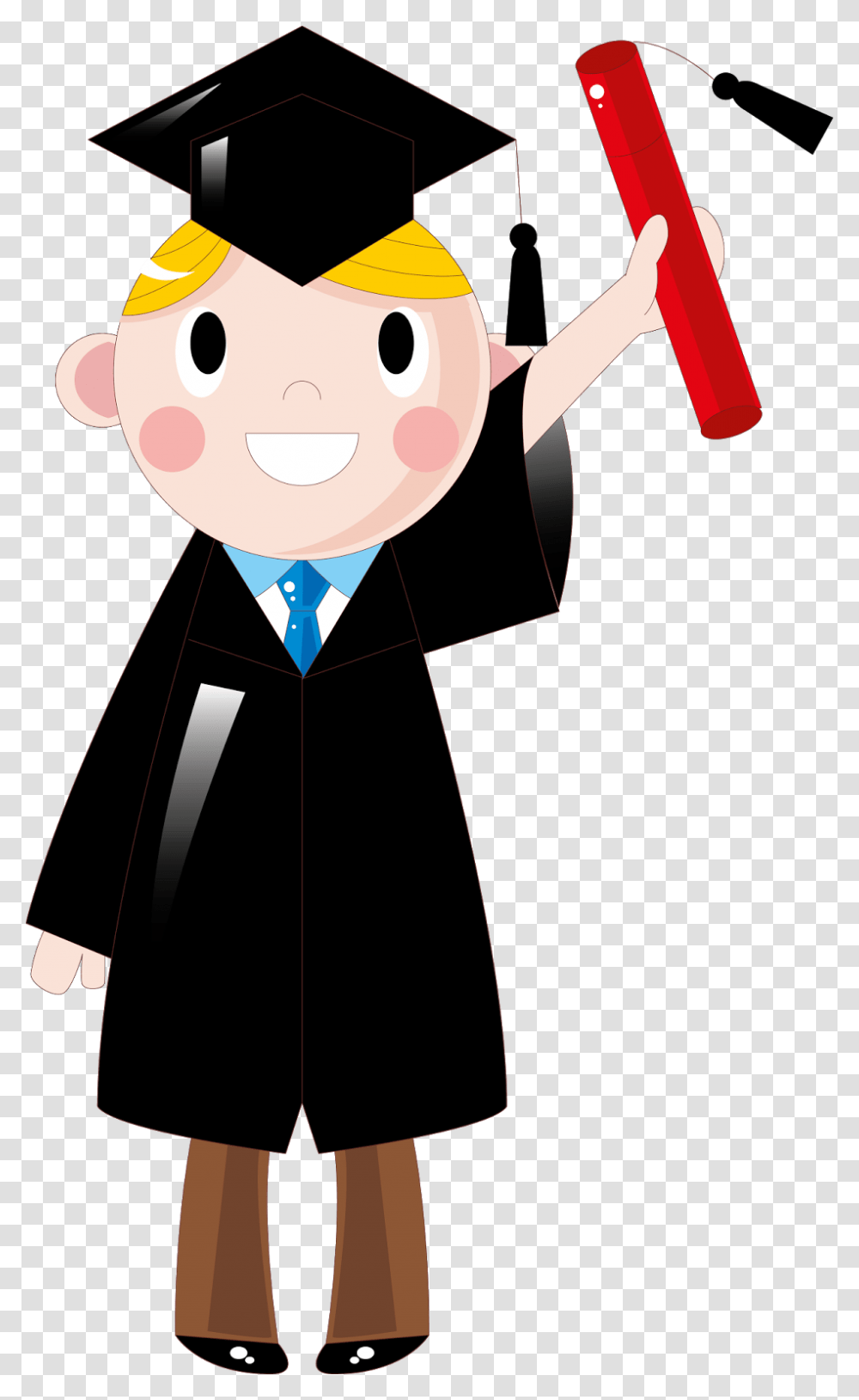 Cartoon Diploma Free Images With Cliparts Vectors, Priest, Bishop, Apparel Transparent Png