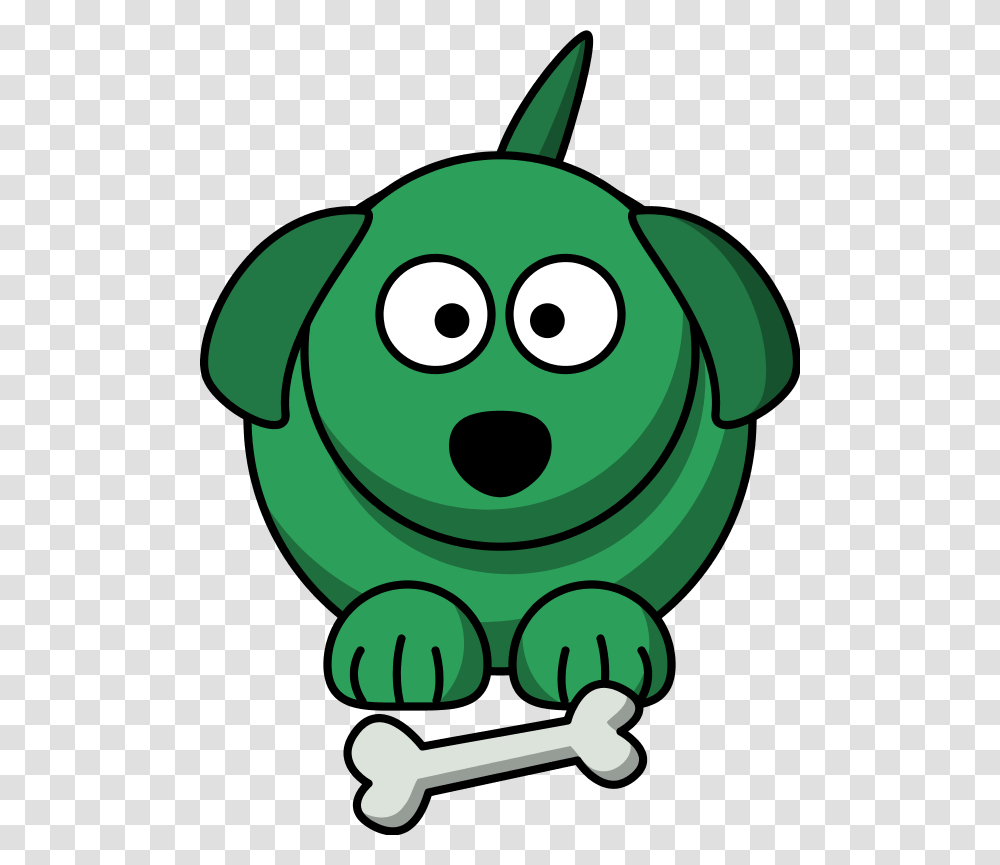 Cartoon Dog Bone, Green, Alien, Elf Transparent Png
