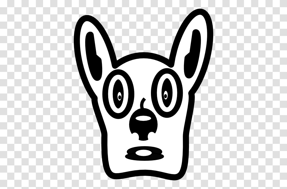 Cartoon Dog Face Clip Art Free Vector, Stencil, Head, Mammal, Animal Transparent Png